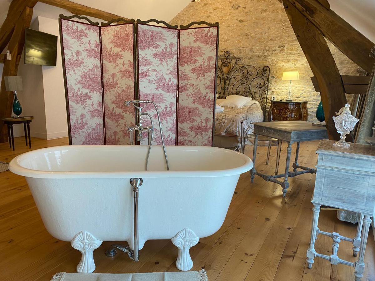 Paradis Fleuri Et Son Bain Nordique Chaussy  Exterior foto